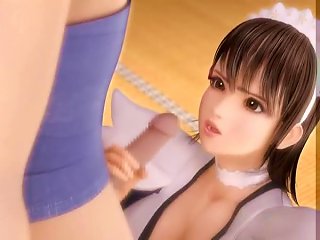 3d Maid Sucking Cock And Fucking